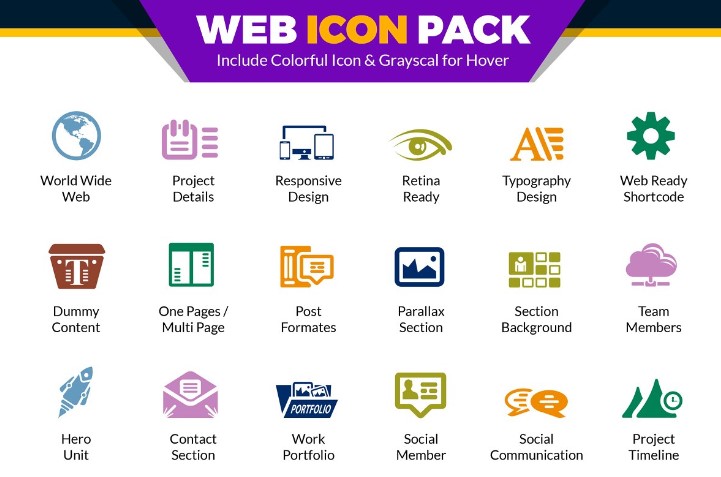 [Creativemarket] Web Icons Pack - Website Vector I_0.jpg